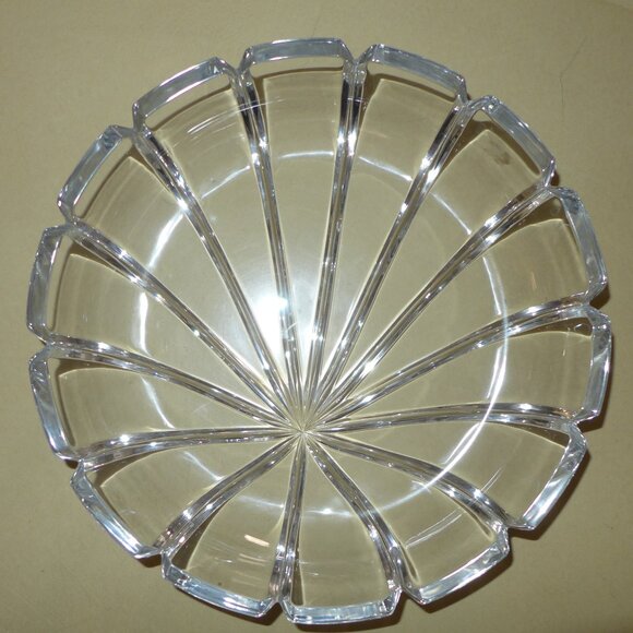 Mikasa Morning Star 9" Crystal Bowl (XY605/723) - Picture 1 of 3